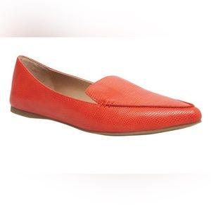 Women's Steve Madden Feather Loafer Coral Lizard